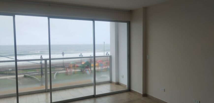 Alquilo departamento 115m2 frente al mar, Av. costanera, Los Cedros de Chorrillos