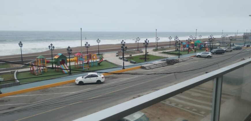 Alquilo departamento 115m2 frente al mar, Av. costanera, Los Cedros de Chorrillos