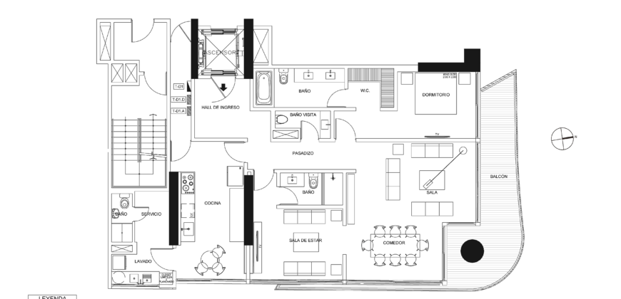 En Venta departamentos frente al Golf, San Isidro. Entrega 2024