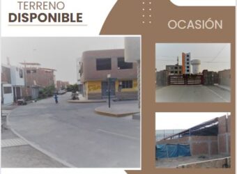 OCASION – TERRENO URBANIZADO