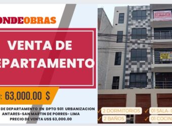 Venta de Departamento en estreno