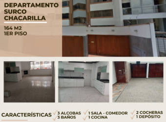 OCASION!! VENTA DE DEPARTAMENTO EN CHACARILLA