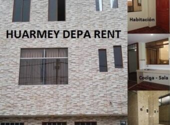 ALQUILO HERMOSOS DEPARTAMENTOS VACACIONALES EN HUARMEY 954039024