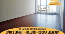 Lince FRANCISCO de ZELA – Departamento de 3dorm + Balcón + Cocina Equipada – DE ESTRENO!