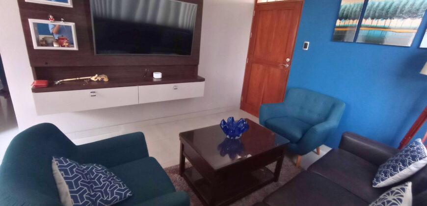 La Molina RESIDENCIAL MONTERRICO – Departamento de 3dorm + Cochera + Área en Azotea (3er.Piso – Condominio)