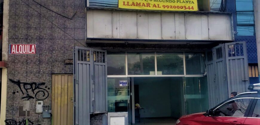 ALQUILO LOCAL COMERCIAL SEGUNDO PISO