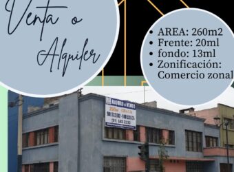 LOCAL COMERCIAL EN VENTA O ALQUILER . SAN ISIDRO