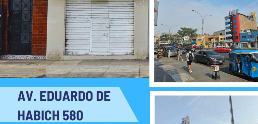 LOCAL COMERCIAL EN ALQUILER EN AV. EDUARDO DE HABICH SMP