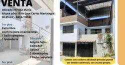 CASA DE 3 PISOS EN VENTA