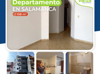 SE VENDE DEPARTAMENTO EN SALAMANCA, ATE, SANTA ANITA, VITARTE, SAN BORJA, SAN LUIS