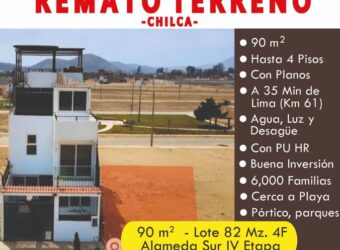 Terreno de 90 m² en Chilca – Cañete, Lima