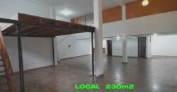 ALQUILER LOCAL COMERCIAL 230M2 SAN MARTIN DE PORRES