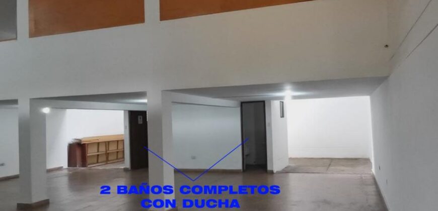 ALQUILER LOCAL COMERCIAL 230M2 SAN MARTIN DE PORRES