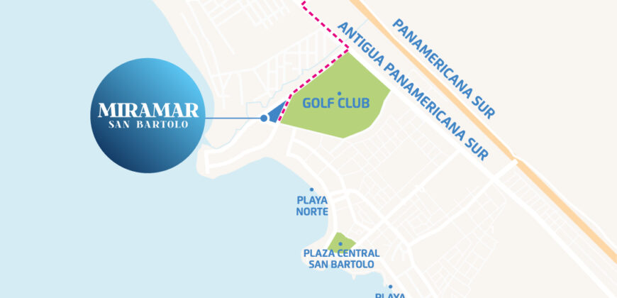 Venta apartamento estreno San Bartolo S/ 420,000 (Condominio Miramar)