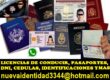 Licencias de conducir DNI pasaportes