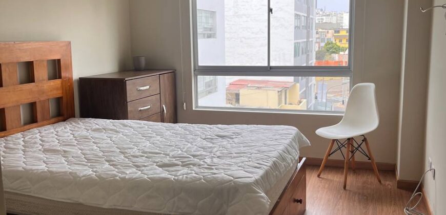 DEPARTAMENTO EN ALQUILER AMOBLADO EN MIRAFLORES