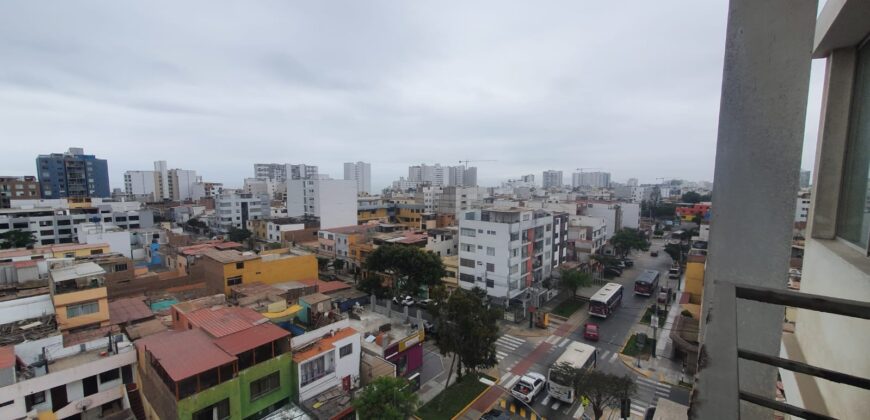 hermoso departamento con vista al mar en magdalena