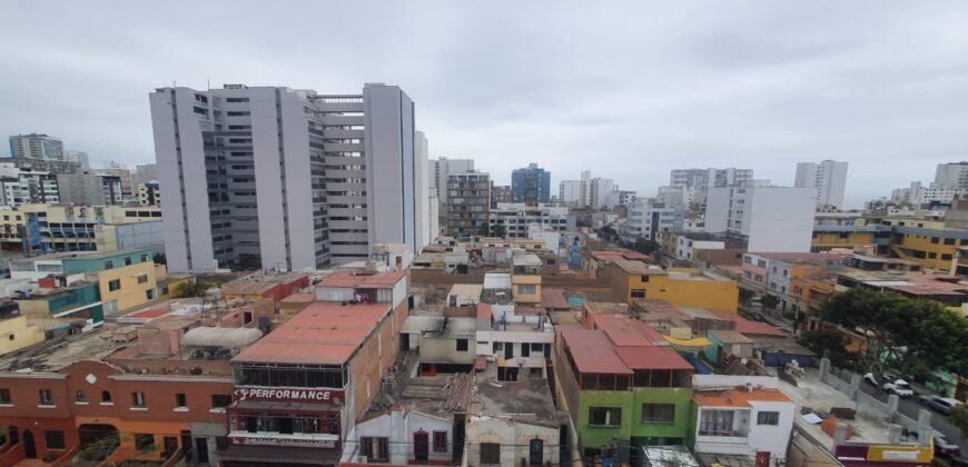 hermoso departamento con vista al mar en magdalena