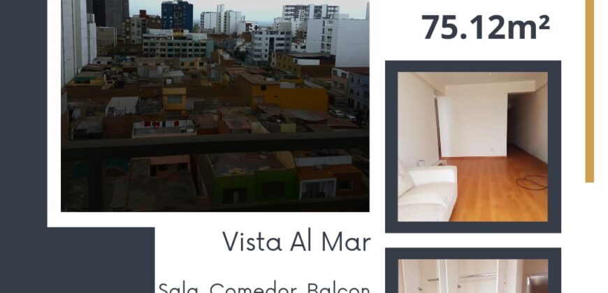 apartamento en magdalena con vista al mar