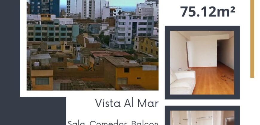 apartamento en magdalena con vista al mar