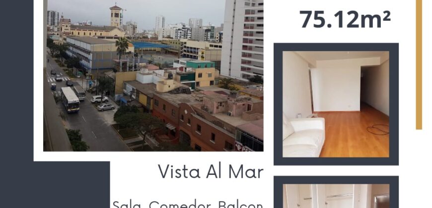 apartamento en magdalena con vista al mar