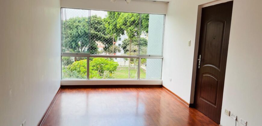 Venta Departamento- Mejor zona de Santa Leonor – Full Seguridad – Vigilancia 24 horas – Rodeado de áreas verdes.