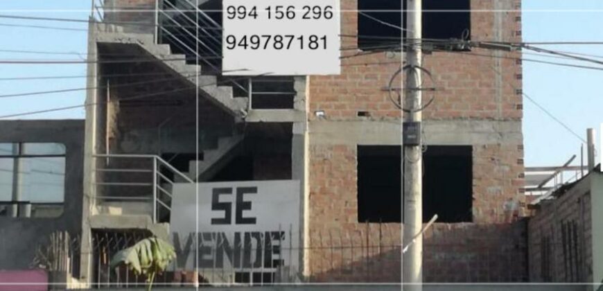 Se Vende Casa de 3 Pisos en Puente Piedra Zapallal