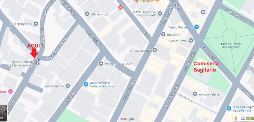 SE VENDE TERRENO 150 MTS2 SANTIAGO DE SURCO EN ESQUINA