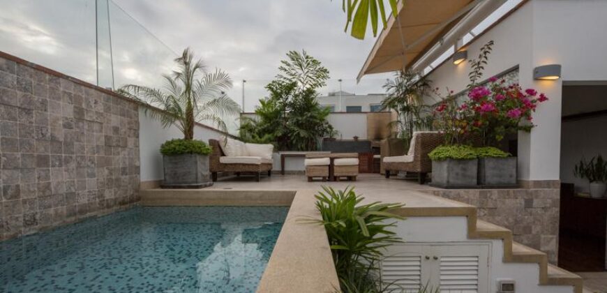 EXCELENTE PENTHOUSE EN SANTO TORIBIO