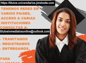 TITULOS UNIVERSITARIOS CON REGISTROS